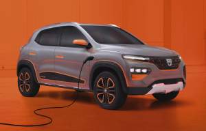 Mașina electrică Dacia va fi prezentată mâine: primul teaser pentru Dacia Spring (VIDEO)