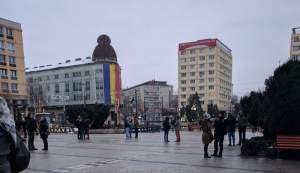 UPDATE. Miting de protest la Iași: 1.000 de manifestanți în Piața Unirii