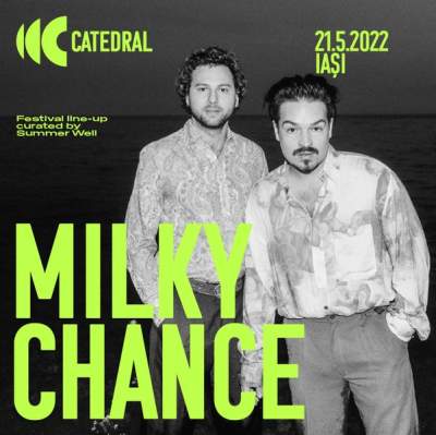 Milky Chance și Sevdaliza vor cânta la Iași. Grădina Palas găzduiește CATEDRAL, cel mai mare festival de muzică și arte vizuale din regiune