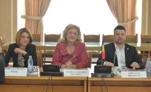 Camelia Gavrilă, întrevedere cu o delegație parlamentară din cadrul Consiliului Național al Republicii Slovace