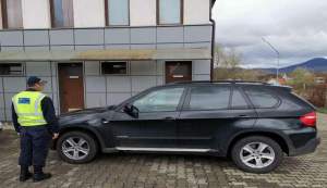 BMW X5 căutat de autoritățile germane, depistat în trafic, în Satu Mare