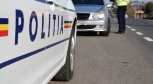 Un șofer din Gorj a lovit un polițist cu mașina și apoi a fugit