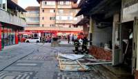 Explozie urmată de incendiu la o pizzerie din Pașcani