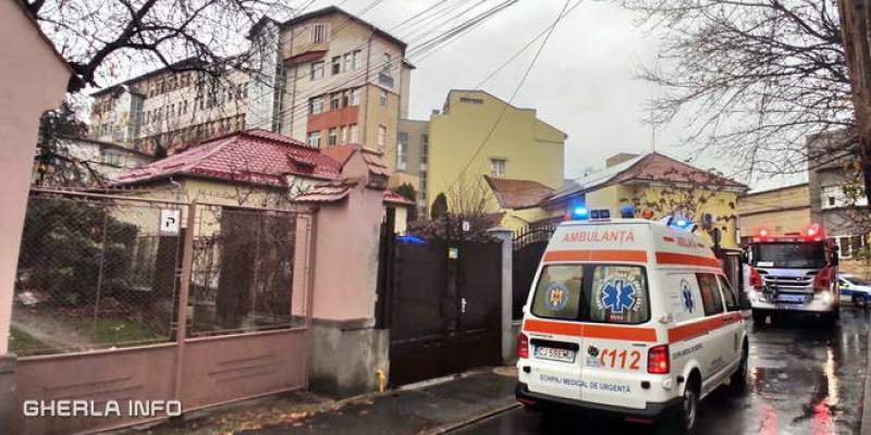 Incendiu la Spitalul pentru Copii din Cluj Napoca. A fost activat Planul roșu de intervenție