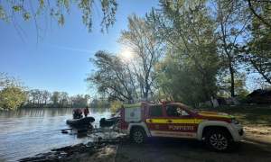 ISU Timiș a cerut sprijinul autorităților din Ungaria pentru găsirea celor patru persoane dispărute în râul Mureș