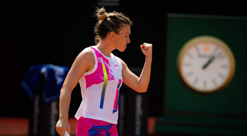 Simona Halep a câștigat turneul WTA de la Roma: Karolina Pliskova a abandonat în setul al doilea