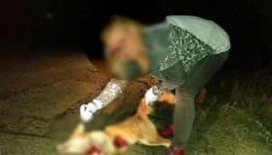 Imagini de o cruzime revoltătoare! Vulpe jupuită de vie de o tânără care a vrut să se distreze (FOTO)
