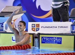 David Popovici, medaliat cu AUR la 50 m liber, la Europenele de natație pentru juniori (VIDEO)