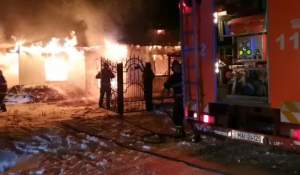 Tragedie în Iași: o femeie din comuna Cristești a murit arsă de vie în incendiul care i-a cuprins casa (VIDEO)