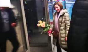 Maia Sandu, vizită surpriză la Oradea (VIDEO)