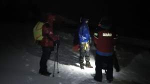25 de turiști aflați în zona Bâlea din Munții Făgăraș, recuperați de salvamontiști