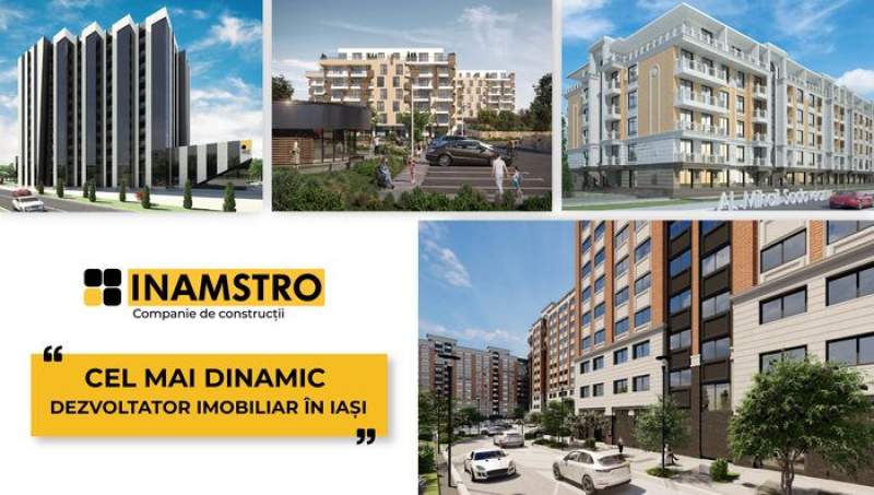 Ansambluri rezidențiale la standardele sec. 21 marca INAMSTRO – cel mai dinamic dezvoltator în Iași