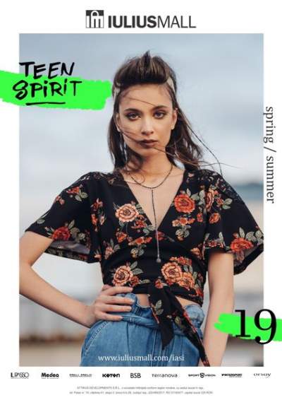 „TEEN SPIRIT” – noul catalog fashion lansat de IULIUS MALL Iași