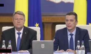 Klaus Iohannis prezidează ședința de Guvern: „Nu va fi pusă pe ordinea de zi chestiunea grațierii!”