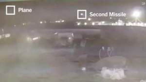 Noi imagini cu momentul în care două rachete iraniene lovesc avionul de pasageri ucrainean (VIDEO)