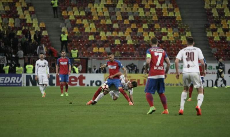 Steaua urcă pe primul loc în Liga I, la un punct în fața Viitorului (VIDEO)