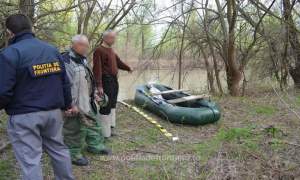 Au nimerit pe celălalt mal al Prutului. Pescari moldoveni depistaţi în timp ce pescuiau cu unelte interzise de lege