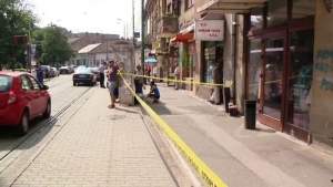 Un bărbat și-a înjunghiat soția într-o stație de autobuz din Slatina
