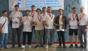 Studenții TUIASI au obținut trei premii I la concursuri naționale ce au folosit roboți creați de ei, în cadrul Zilelor Educației Mecatronice