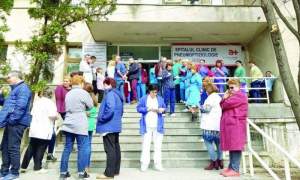 Haos! 50% dintre angajații de la Spitalul Grajduri au luat salarii mai mici