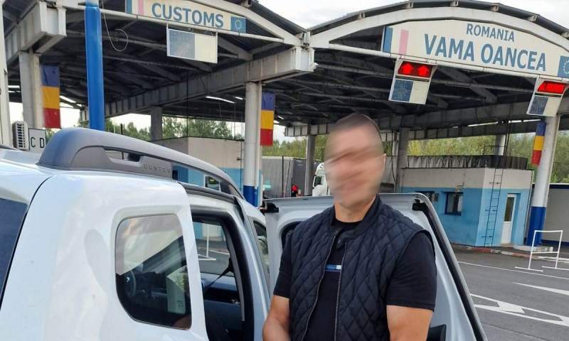 Moldovean căutat de autoritățile germane pentru furt, prins la intrarea în țară, în Vama Oancea