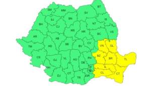 Avertizare de ger pentru toată țara, cu -21 de grade în Transilvania. A fost emis cod galben de vânt pentru mai multe zone