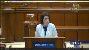 Senatoarea PNL Iulia Scântei a cerut finanțarea autostrăzii Moldova în discursul susținut la ședința comună solemnă dedicată Iașului