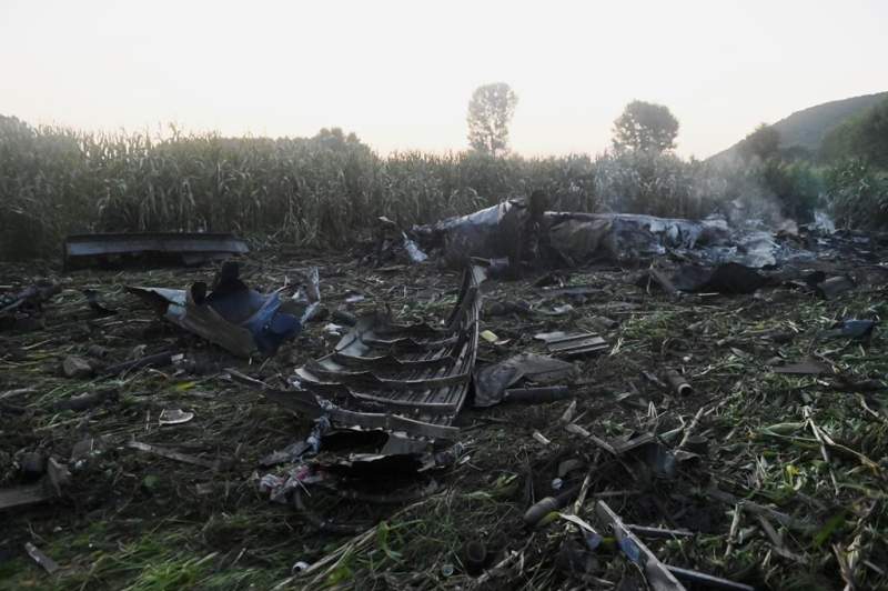Un avion cargo ucrainean care ducea o încărcătură periculoasă în Iordania s-a prăbușit în Grecia: 8 persoane au murit