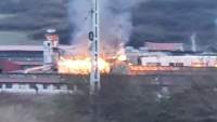 Zi de foc în Iași: Trei incendii violente, sâmbătă, în comuna Miroslava