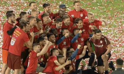 CFR Cluj câștigă campionatul României pentru al cincilea an consecutiv