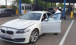 BMW furat din Finlanda, descoperit la controlul de frontieră de la Albița