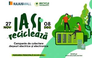 Iași reciclează alături de Iulius Mall și Recycle International