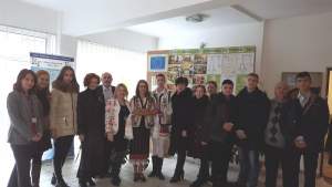 „Ziua națională a României, marcată printr-un proiect transfrontalier la Liceul Tehnologic Economic de Turism