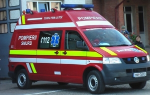 Ambulanță SMURD implicată într-un grav accident de circulație soldat cu opt victime, în Suceava