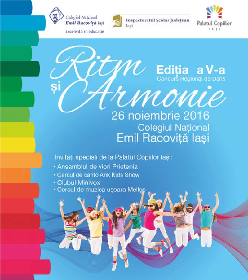 Concurs Regional de Dans la Colegiul Național „Emil Racoviță” din Iași