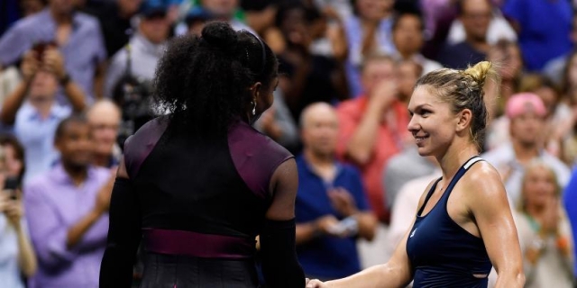 Un meci cât o finală. Simona Halep pierde greu partida din sferturile de la US Open cu Serena Williams