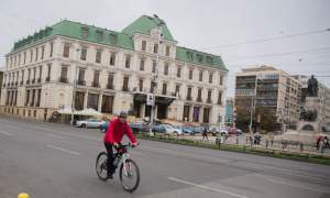 Președintele CJ Iași a venit la lucru pe bicicletă: „Îmi doresc să avem un oraș fără poluare”
