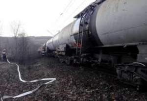 Tren de marfă deraiat în Mehedinți: traficul feroviar este întrerupt