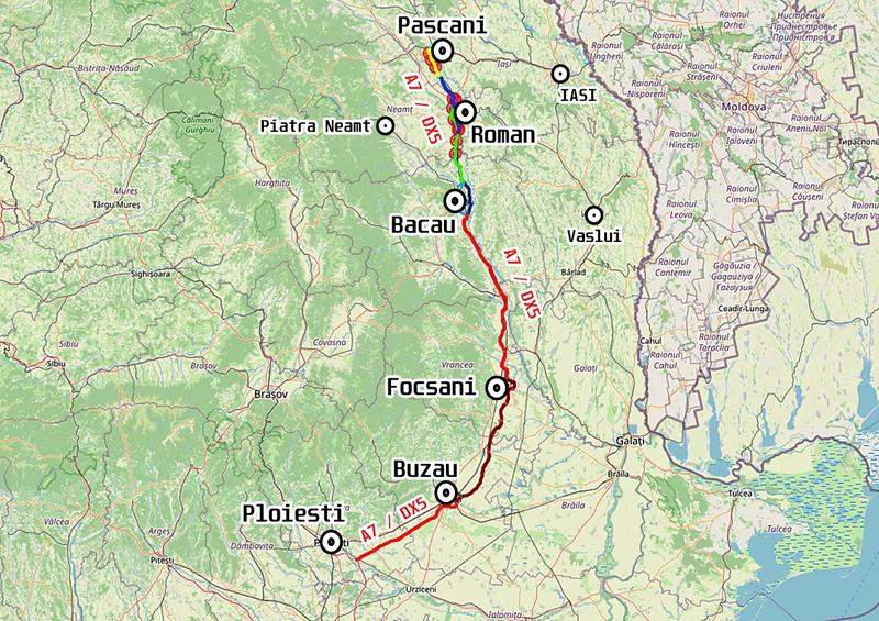 Autostrada „Moldovei” A7. Au fost aprobați indicatorii pentru tronsonul Bacău - Pașcani: 77,3 km și 1,27 miliarde de euro