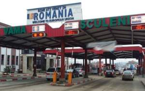 Șofer român prins cu permis de conducere italian fals, la Sculeni