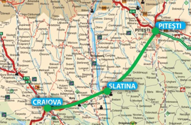 Licitaţiile pentru două trosoane ale drumului expres Craiova-Piteşti, reluate de CNAIR