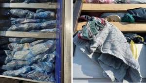 Peste 16 tone de deșeuri textile, întoarse în Germania din Vama Borș
