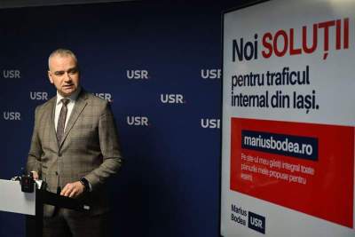 Trei soluții curajoase care vor debloca traficul din Iași. Planul lui Marius Bodea, candidatul USR la Primăria Iași