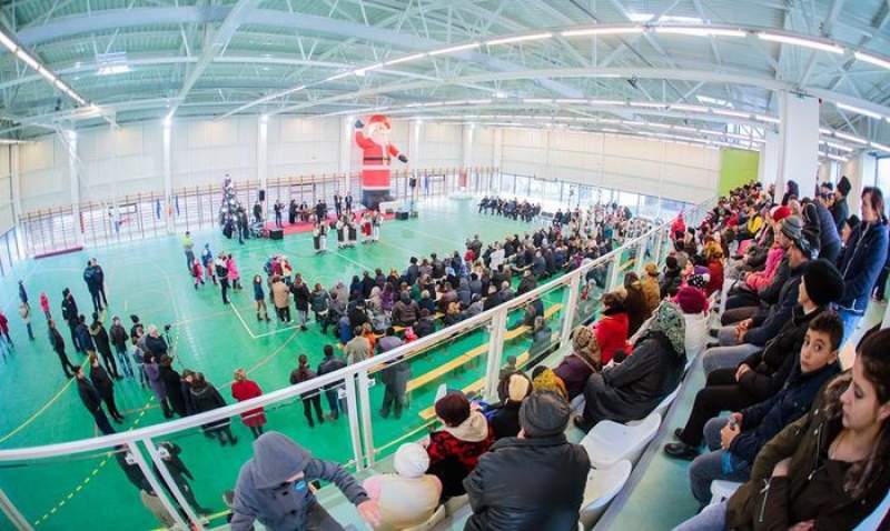 O nouă sală de sport, inaugurată la Erbiceni