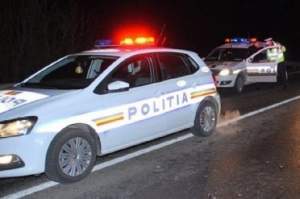 Șofer beat și fără permis, prins după ce polițiștii din Argeș au tras mai multe focuri de avertisment