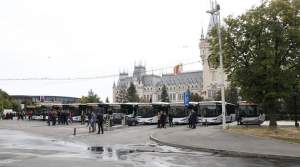 Primele 12 autobuze Isuzu Citiport din cele 88 achiziționate au sosit la Iași