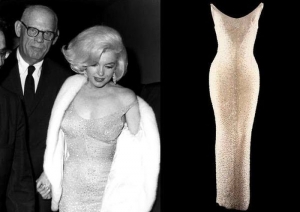 Super-ofertă! Rochia purtată de Marilyn Monroe când i-a cântat „La mulţi ani” lui John F. Kennedy, scoasă la vânzare (VIDEO)