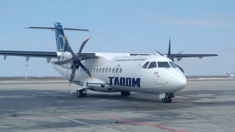 Trei aeronave TAROM cu destinația București, redirecționate către Iași