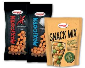 Atenție, nu consumați! Mai multe loturi de porumb prăjit şi Snack Mix furnizate de Mogyi România au fost retrase din magazine