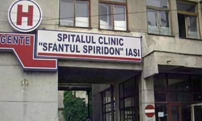 Pacient COVID găsit spânzurat într-un salon al Spitalului „Sfântul Spiridon” din Iași
